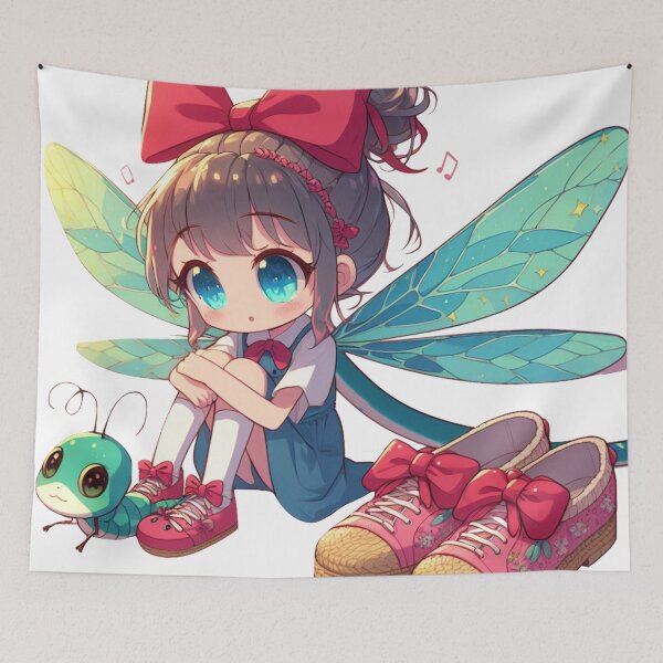 Item preview, Shoes of the Dragonfly Girl designed and sold by ComputerContent.