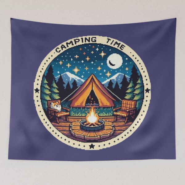 Item preview, "Camping Time" designed and sold by Isai-64v16.