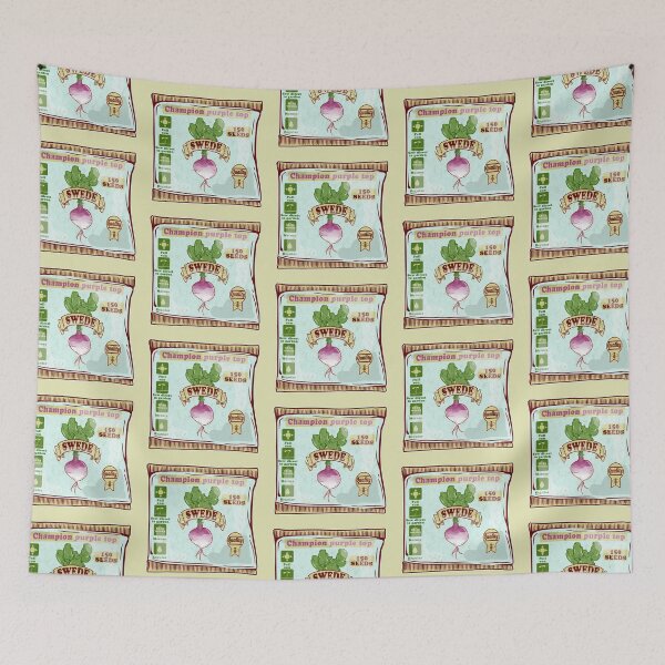 Item preview, Swede seeds growing vegetables designed and sold by piedaydesigns.