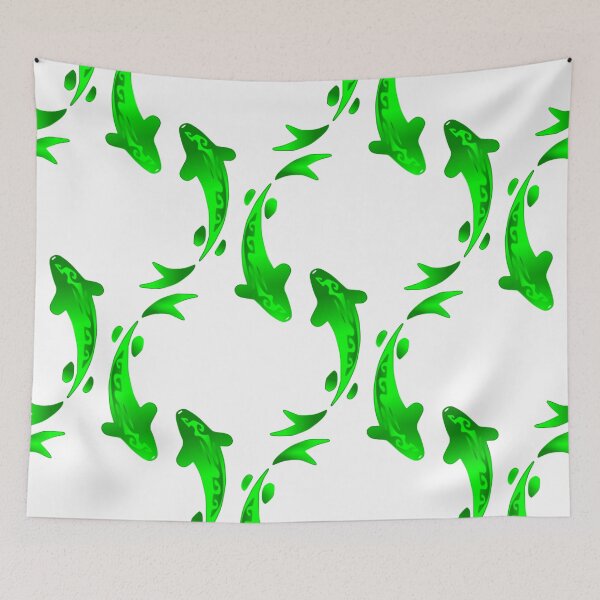 Item preview, PISCES (green) designed and sold by Nesian-Tahiti.