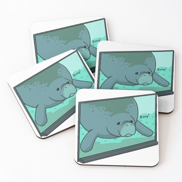 Item preview, BOOP! Manatee  designed and sold by DinoDoggie.