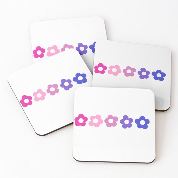 Item preview, bi pride flowers designed and sold by stareyed.