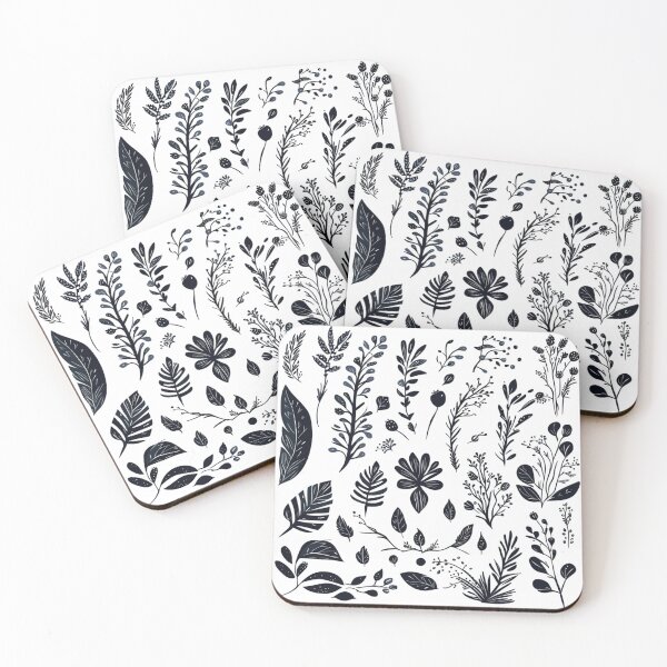 Item preview, Navy Botanicals Seamless Pattern designed and sold by HecoPhoto.