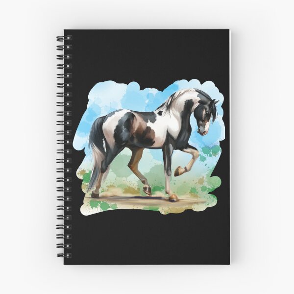 Item preview, Spotted Saddle Horse - Black and White designed and sold by critterpatchusa.