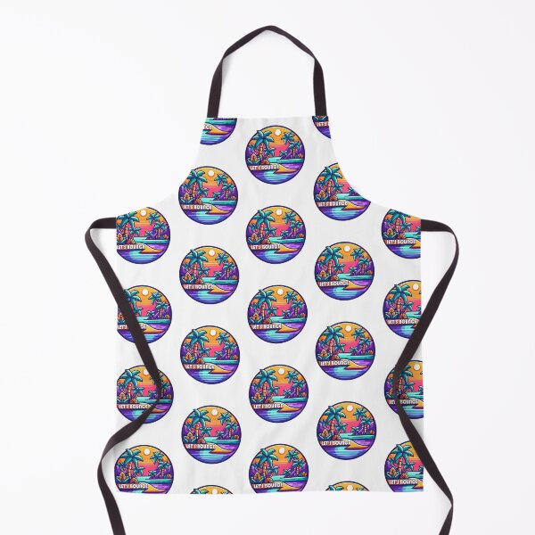 Item preview, Retro 90's Tropical Island Let's Bounce designed and sold by TKsTees.
