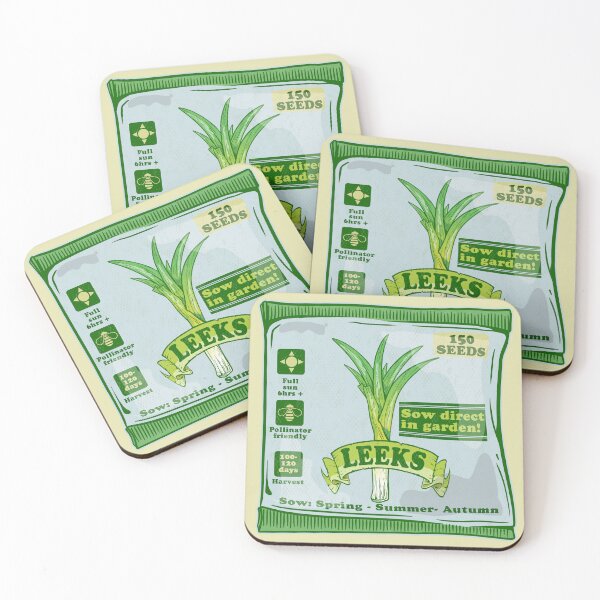 Item preview, Leek seeds designed and sold by piedaydesigns.