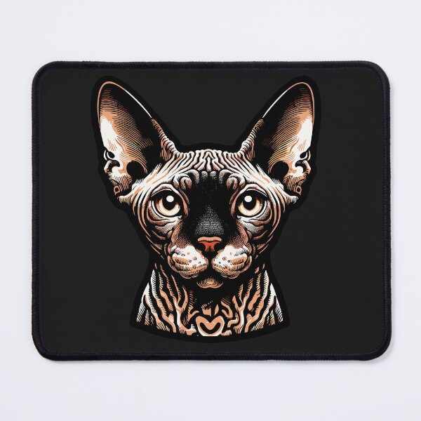 Aperçu de l'œuvre Chat Sphynx Chat sans poils Sphynx créée et vendue par Elarex.