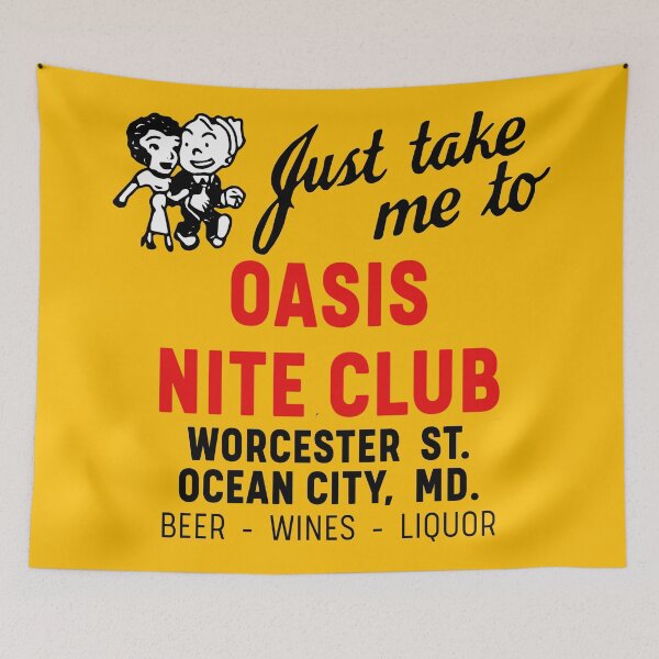 Item preview, Oasis Nite Club, Ocean City, MD designed and sold by TeeArcade84.