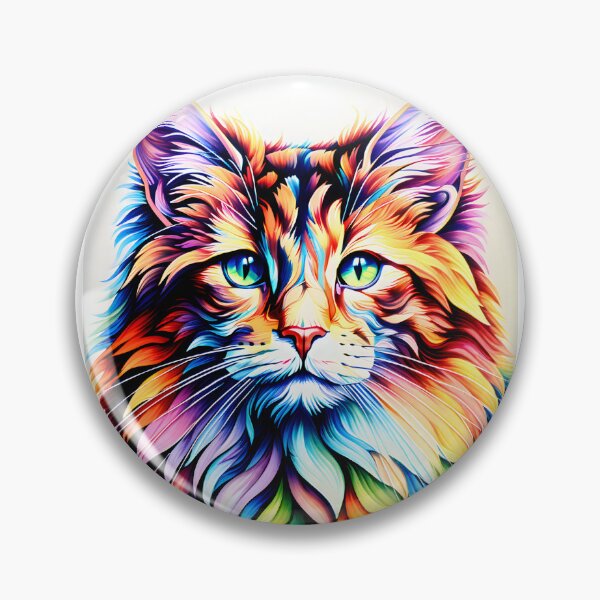 Item preview, Psychedelic Kitty designed and sold by Raging Woody Designs.