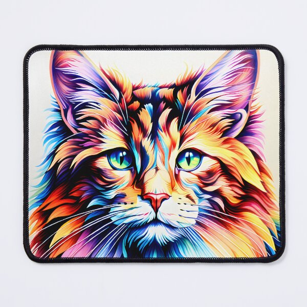 Item preview, Psychedelic Kitty designed and sold by Raging Woody Designs.