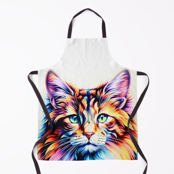Item preview, Psychedelic Kitty designed and sold by Raging Woody Designs.