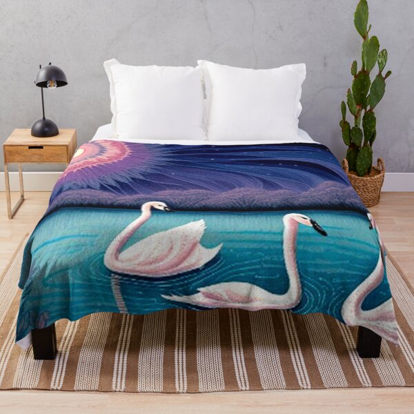 Item preview, Swans On the Pond designed and sold by TheDarkWardrobe.
