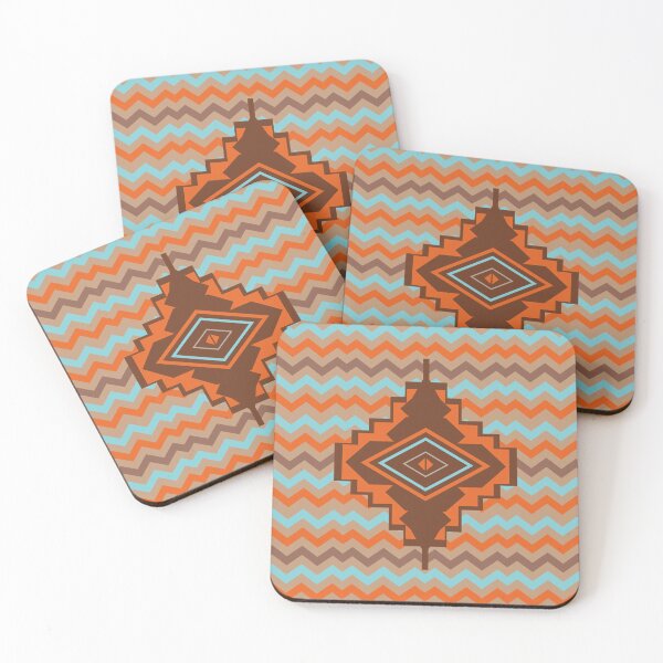Item preview, Southwestern Boho Design , geometric pattern designed and sold by southerndoll67.
