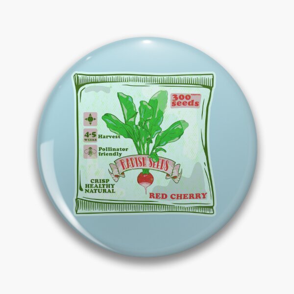 Item preview, Radish seeds designed and sold by piedaydesigns.