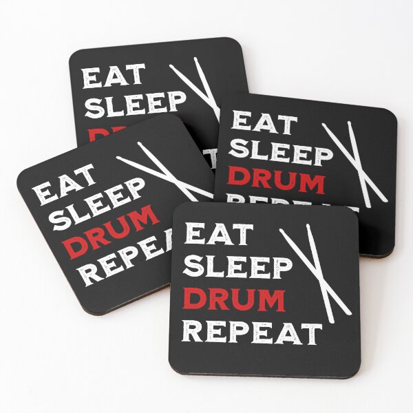 Item preview, Eat, Sleep, Drum, Repeat designed and sold by omahatrading.