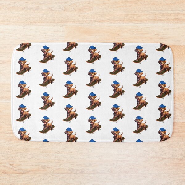 Item preview, Brown Labrador Retriever Puppy Skateboarding designed and sold by TheAnimalZ00.