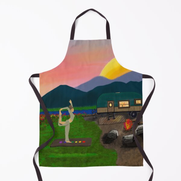 Item preview, Sun Salutations at Sunset by the Campfire designed and sold by Keri Englehart.