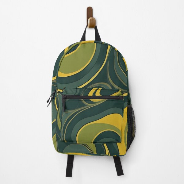 Item preview, Mid Century Modern Liquid Swirl,  Green #2 designed and sold by Prints and Lifestyle.