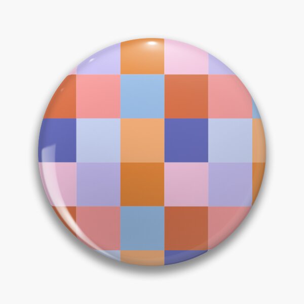 Item preview, Colourful pixel square pattern designed and sold by artparangie.