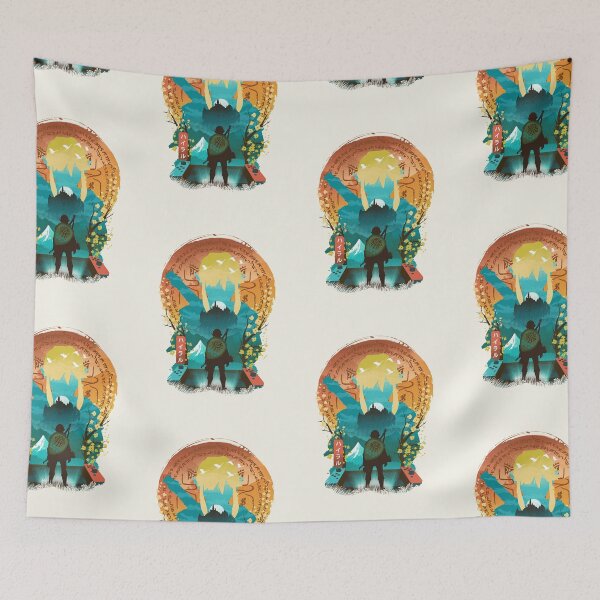 Item preview, Ukiyo E Hero Landscape designed and sold by Dan Elijah Fajardo.