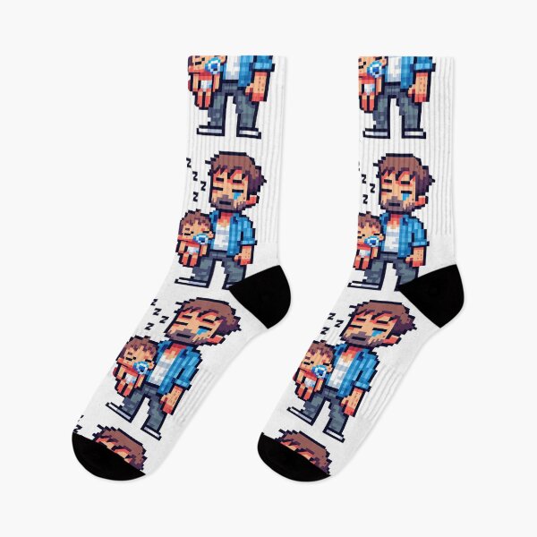 Item preview, Tired Dad - Pixel Art Style designed and sold by mukraker.