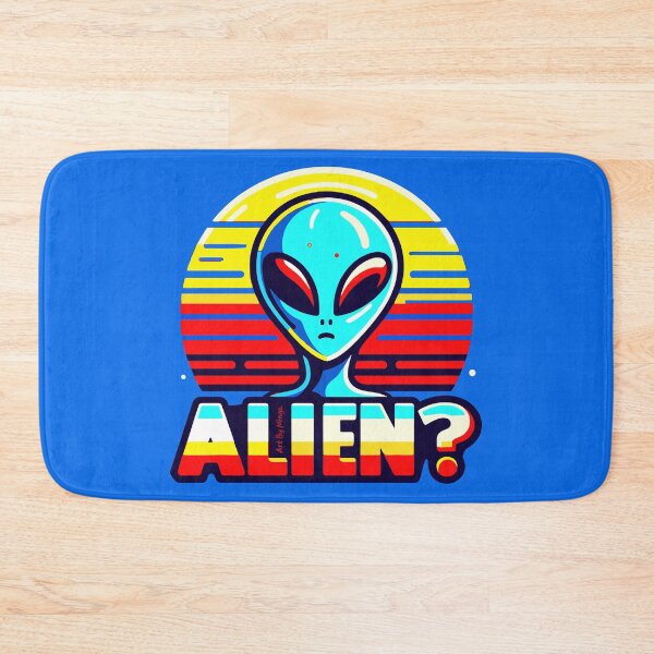 Item preview, Art By Minga Blue Alien? Design designed and sold by Artbyminga.