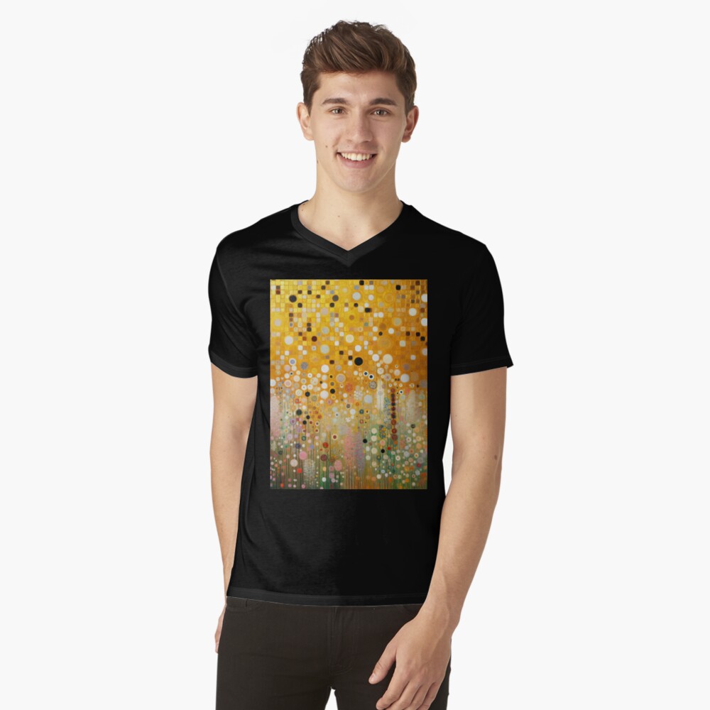Aperçu de l'œuvre T-shirt col V créée et vendue par maniacfitness.
