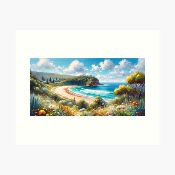 Item preview, Merry Beach NSW Australia #004 designed and sold by bynya.
