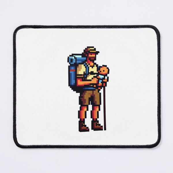 Item preview, Outdoors Dad - Pixel Art Style designed and sold by mukraker.