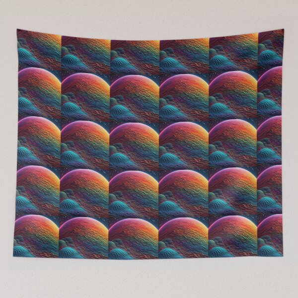 Item preview, Planet colorful  designed and sold by Luhgoveiia.