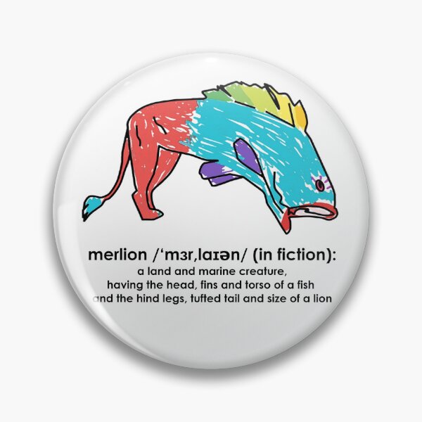 Item preview, Merlion designed and sold by FictionalHangov.