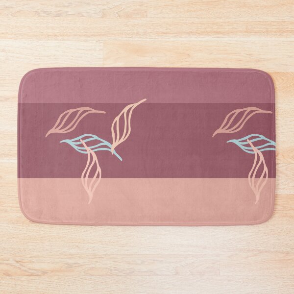 Item preview, Leaves on Peach Mauve and Pink designed and sold by Sharon Schwalbe.