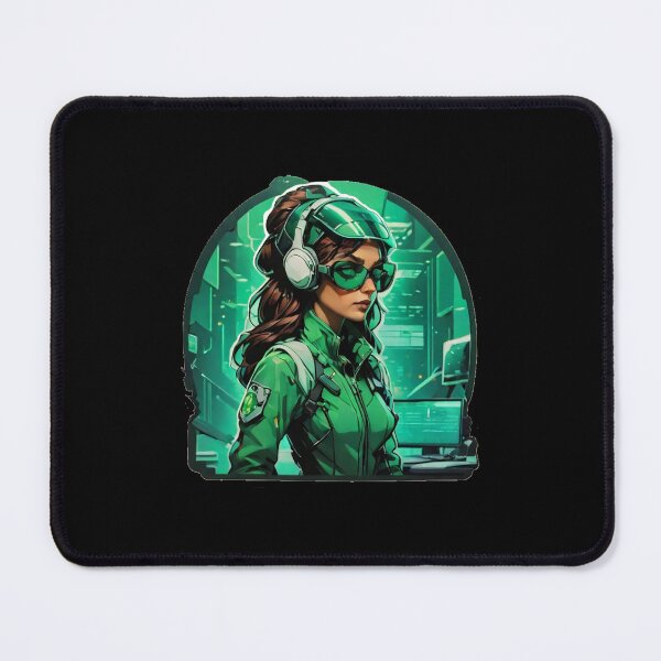 Item preview, Green Security Babe designed and sold by mukraker.