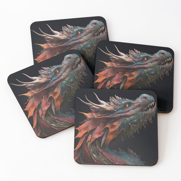 Item preview, Hyper Realistic Detailed Vivid Colour Dragon designed and sold by Xiangster987.