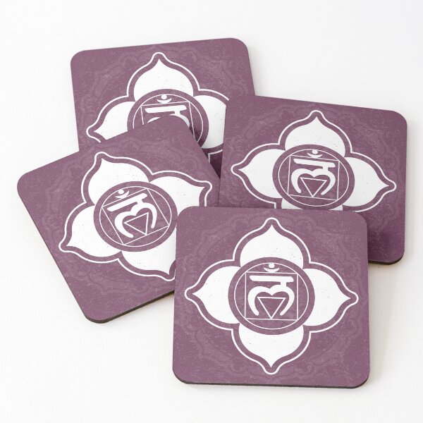 Item preview, Root Chakra Mandala - Beet + Snow designed and sold by Irene Estelle.