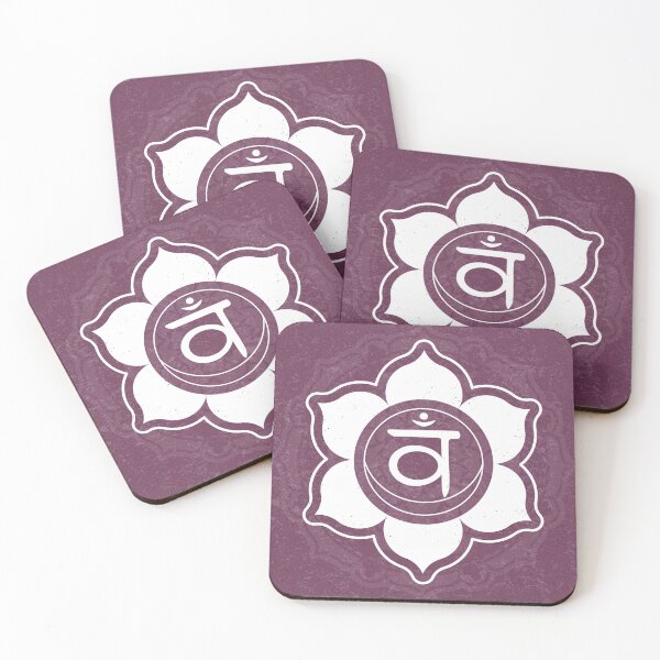 Item preview, Sacral Chakra Mandala - Beet + Snow designed and sold by Irene Estelle.