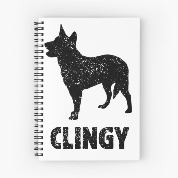 Item preview, Australian Cattle Dog Heeler Clingy Dog designed and sold by AussieWorkDogs.