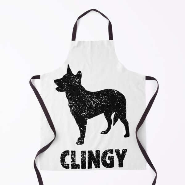 Item preview, Australian Cattle Dog Heeler Clingy Dog designed and sold by AussieWorkDogs.
