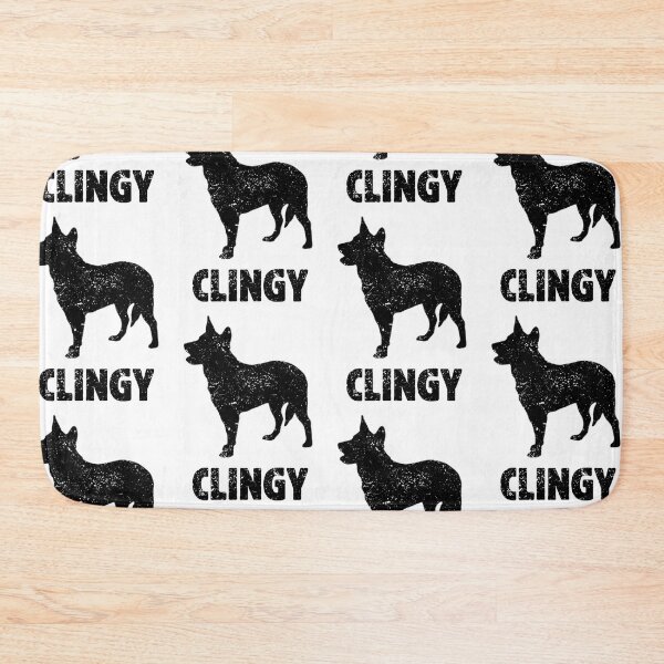 Item preview, Australian Cattle Dog Heeler Clingy Dog designed and sold by AussieWorkDogs.