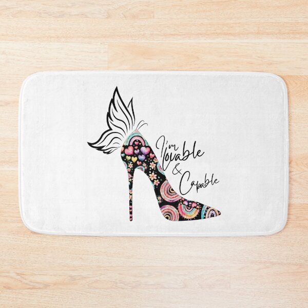 Item preview, Empowerment Heels - I'm Lovable and Capable designed and sold by Simplystik.