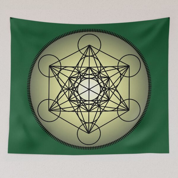 Item preview, Metatron's Cube - Green designed and sold by Killgroove.