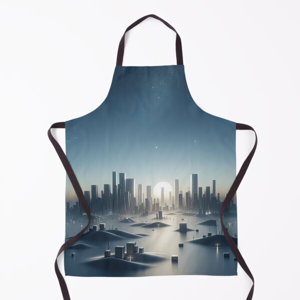 Item preview, Futuristic Serenity Under Starlit Skies designed and sold by SunkenCost.