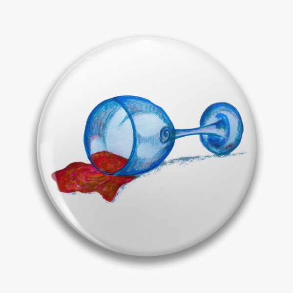 Item preview, Spilled Wine Glass designed and sold by CanDo20.