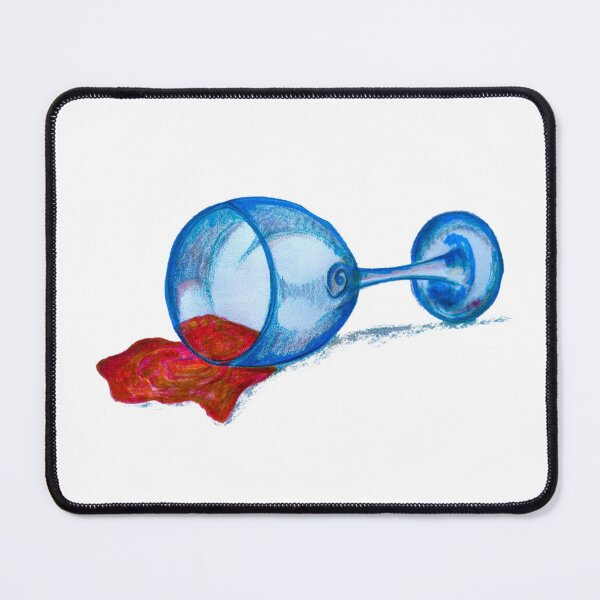 Item preview, Spilled Wine Glass designed and sold by CanDo20.