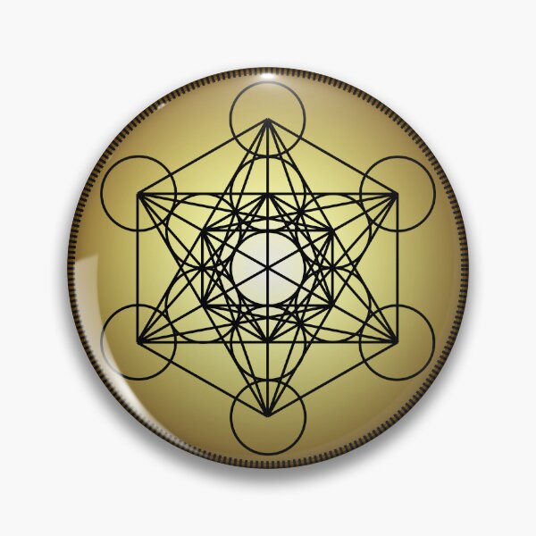 Item preview, Metatron's Cube - Gold designed and sold by Killgroove.