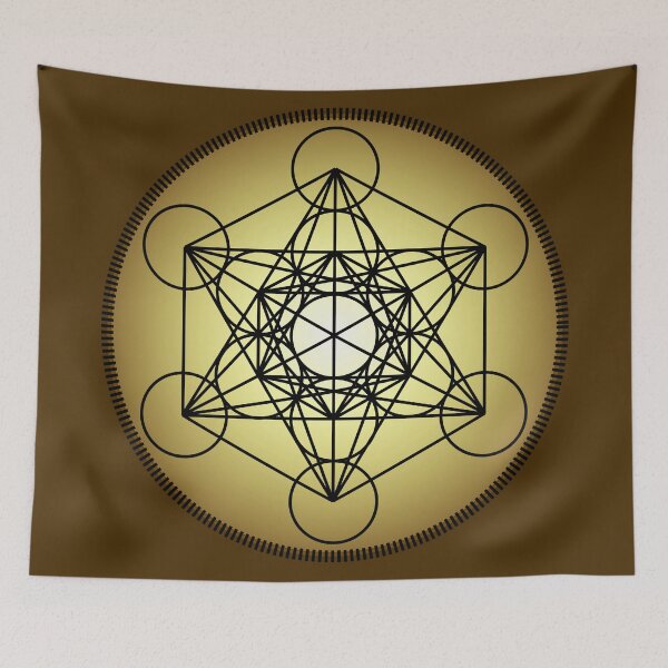 Item preview, Metatron's Cube - Gold designed and sold by Killgroove.