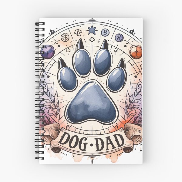 Item preview, Dog Dad Sticker Watercolor designed and sold by vectcd.