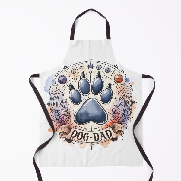 Item preview, Dog Dad Sticker Watercolor designed and sold by vectcd.