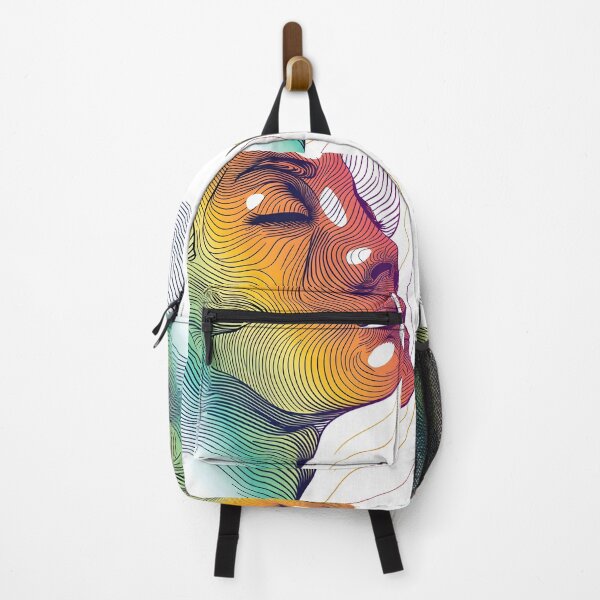 Item preview, line art minimalist pattern with color designed and sold by dcrc.