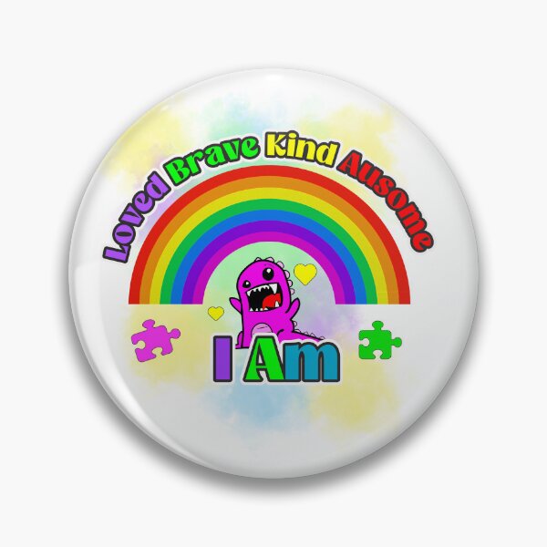 Item preview, I am Loved Brave Kind Ausome Positive affirmations designed and sold by EastLosStilo.